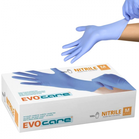 Gants Nitrile non poudrés