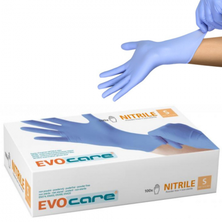 Gants Nitrile non poudrés