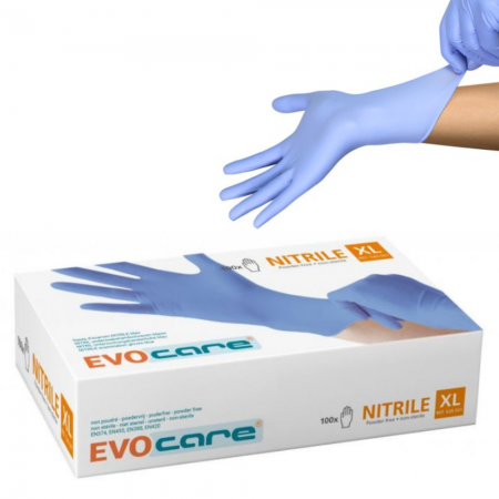 Gants Nitrile non poudrés