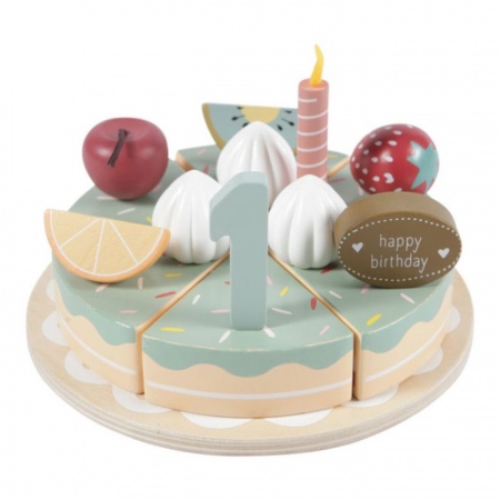 Gateau d\'anniversaire en bois