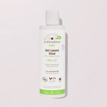 Gel Lavant Doux Alphanova Bio 200ml