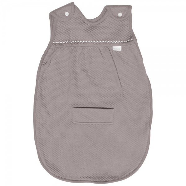 Gigoteuse l�g�re Fleur de coton Taupe 0-6 Mois