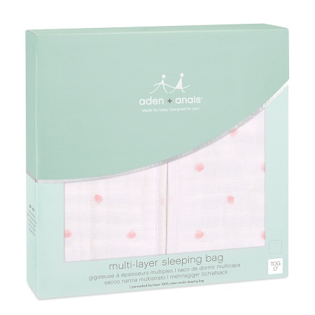 Gigoteuse Multi Epaisseurs Lovebird- Rose Water