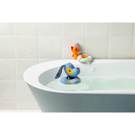 Jouets de bain flottants - Jules le chien et son canard avec bouées
