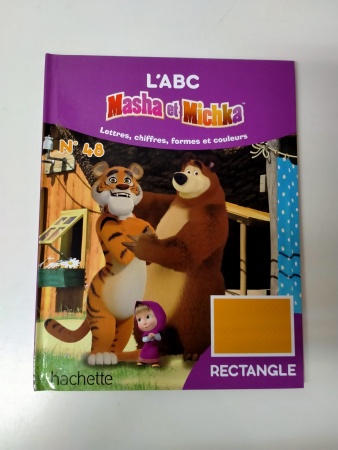 L\'ABC MASHA ET MICHKA - LETTRES, CHIFFRES, FORMES ET COULEURS RECTANGLE