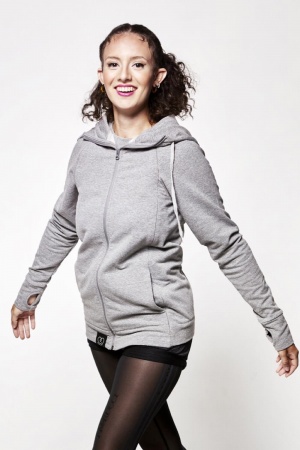 Le Sweat Du Parent Pour Porte Bebe Love Radius  - Gris chine