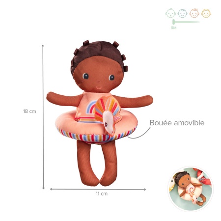Léna Poupée de Bain Licorne