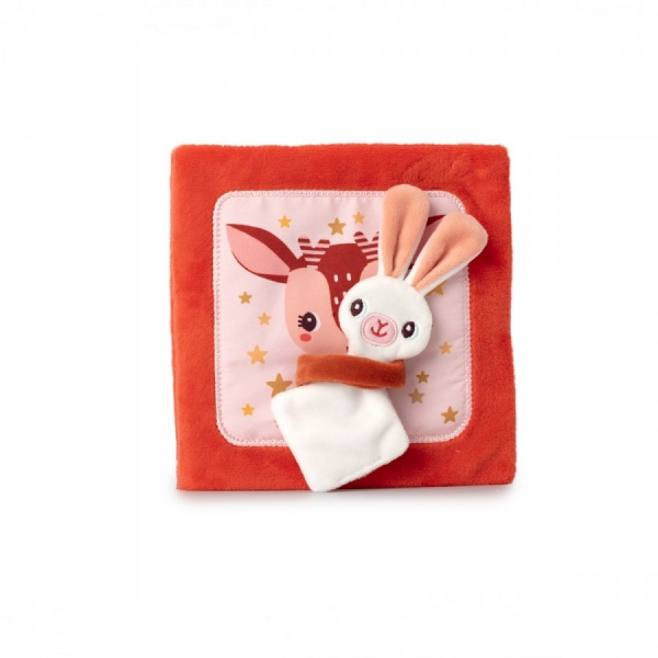 Livre en tissu Stella et son doudou
