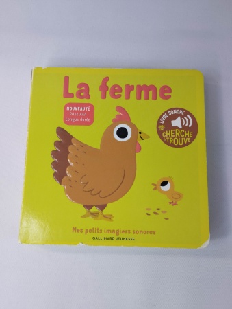 LIVRE SONORE LA FERME