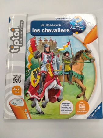 LIVRE TIPTOI LES CHEVALIERS