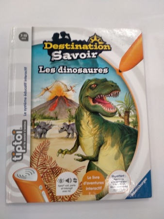 LIVRE TIPTOI LES DINOSAURES