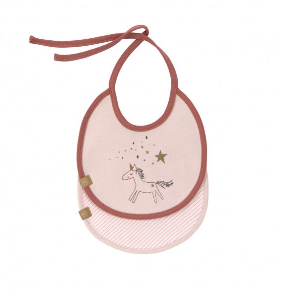 Lot de 2 petits bavoirs L�ssig Magic Boys