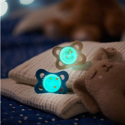 Lot de 2 Sucettes MAM Original Nuit 2-6 Mois