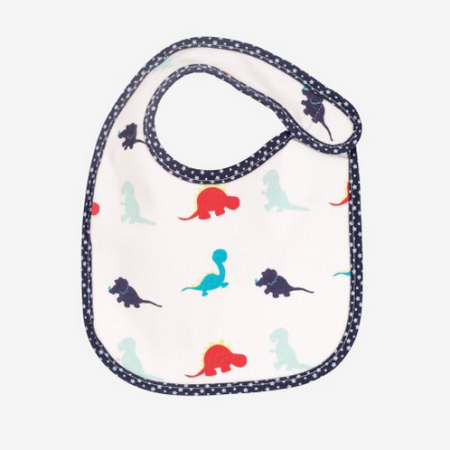 Lot de 7 Bavoirs Naissance Dinosaure