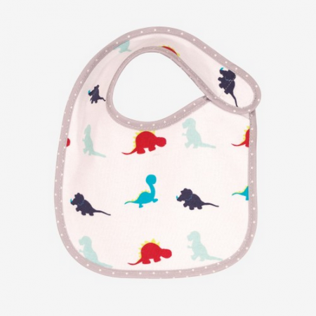 Lot de 7 Bavoirs Naissance Dinosaure