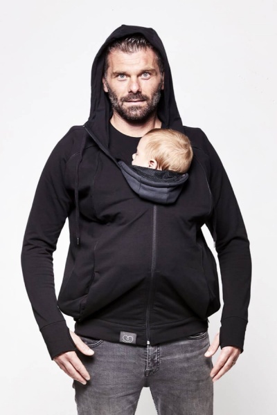 Love Radius Le Sweat Du Parent Pour Porte Bebe  - Noir