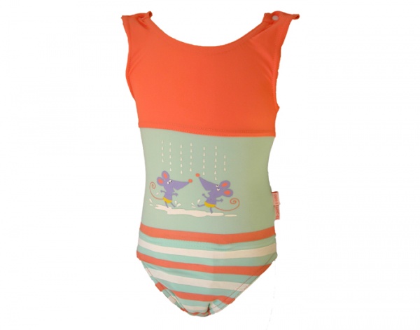 Maillot de Bain Couche 1 pi�ce souris Piwappee