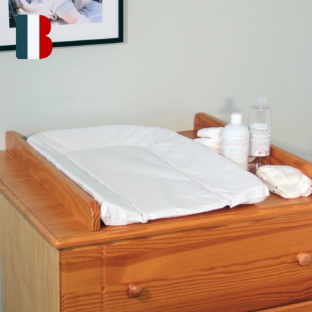 Matelas A Langer Blanc Bambisol