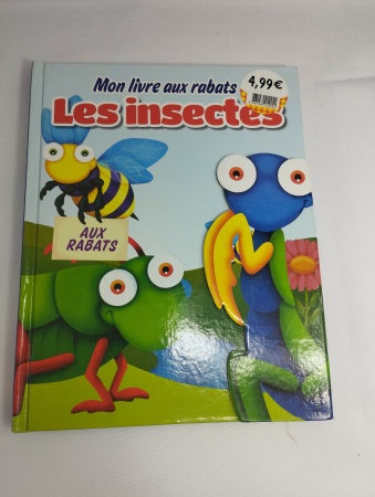 MON LIVRE AUX RABATS LES INSECTES