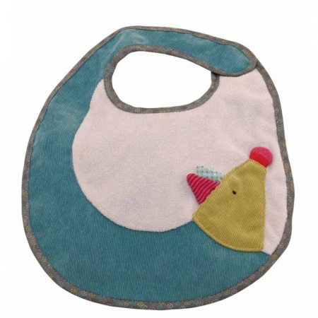 Moulin Roty - Bavoir Loup Les Jolis Pas beaux 