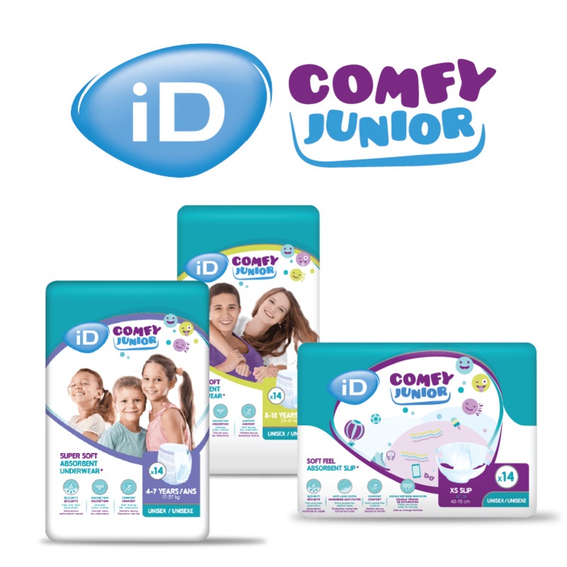 Couches-culottes ID Comfy Junior : Confort et protection pour les enfants  de 4 à 7 ans