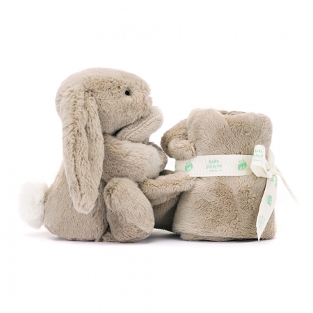 Peluche Douou Lapin beige