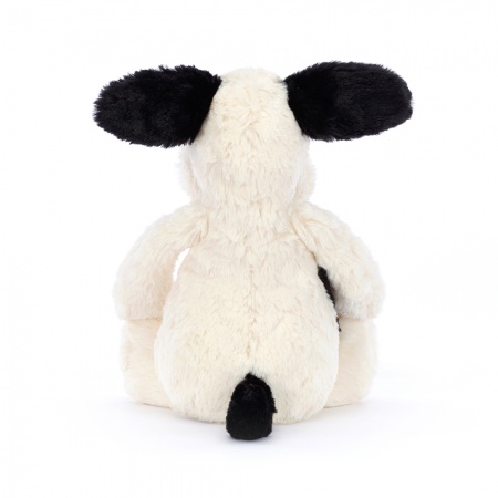 Peluche Jellycat Chien Bashful black and cream