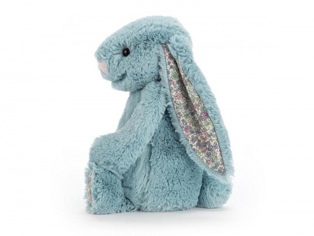 Peluche Jellycat Lapin Blossom Aqua