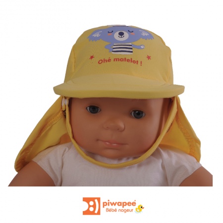 Piwapee-Casquette Anti UV bebe Koala 3-6 mois