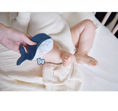 Poche de froid pour bébé Baleine