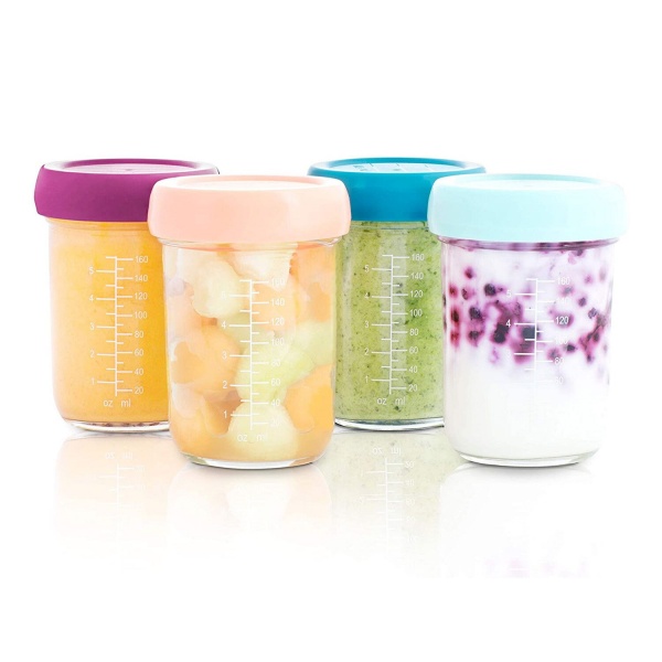 Pots de conservation b�b� en verre - BABYBOLS 220ml