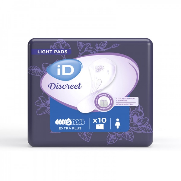 Protection anatomique iD Discreet Light Extra Plus 