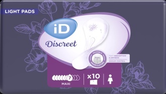 Protection Urinaire Femme - iD Discreet Light Pads Maxi