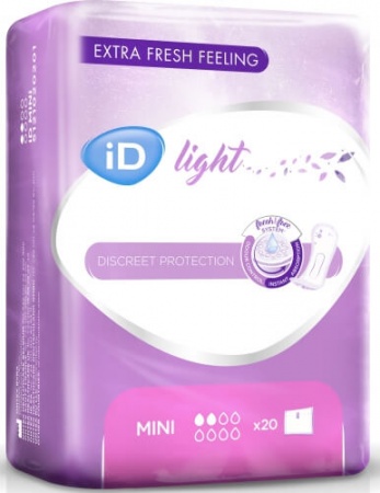 Protections pour fuites urinaires iD light Advanced Mini