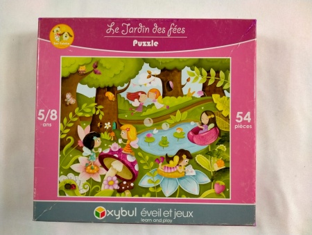 PUZZLE 54 PIECES LE JARDIN DES FEES