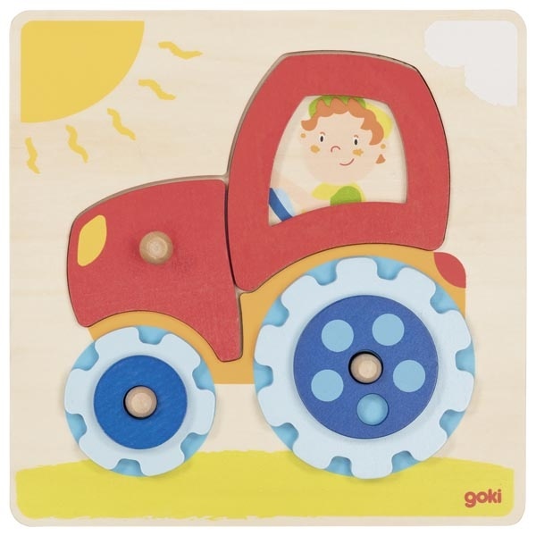 Puzzle � Encastrement Tracteur