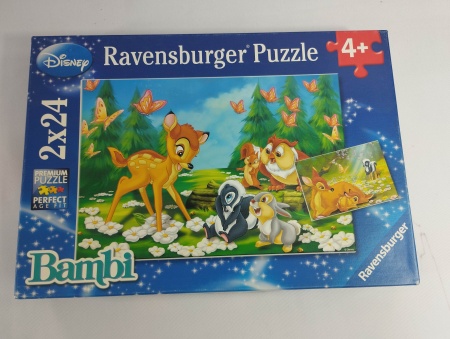 PUZZLE BAMBI 2X24 PIECES