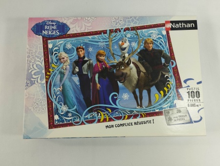 PUZZLE LA REINE DES NEIGES 100 PIECES