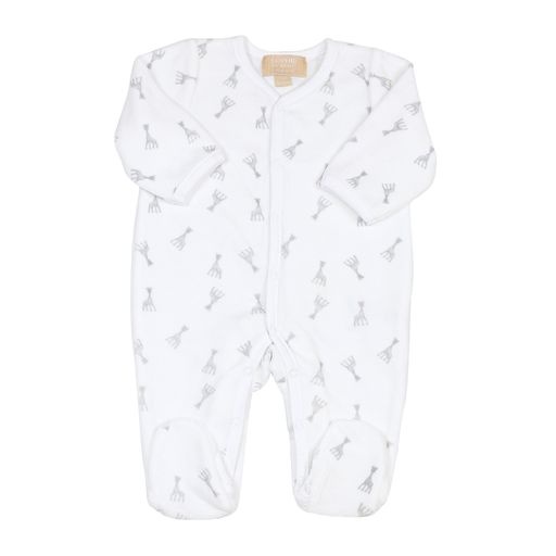 Pyjama blanc � motifs Sophie La Girafe