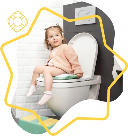 Réducteur de Toilette Confort avec Poignées