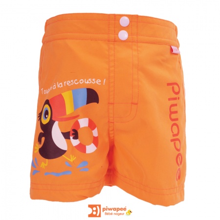 Short de bain couche piscine bébé nageur Toucan 6-12 mois