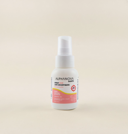 Spray Bébé Anti-Moustique Spécial textile Alphanova 