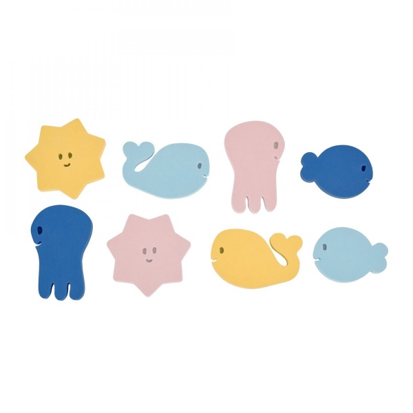 Stickers de bain x 8 Badabulle