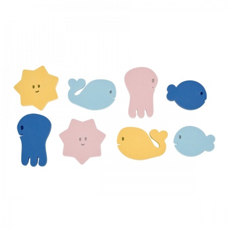 Stickers de bain x 8 Badabulle