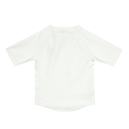 T-Shirt anti-uv Lässig manches courtes Arc-en-Ciel blanc