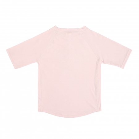 T-Shirt anti-uv Lässig manches courtes Hippocampe rose clair