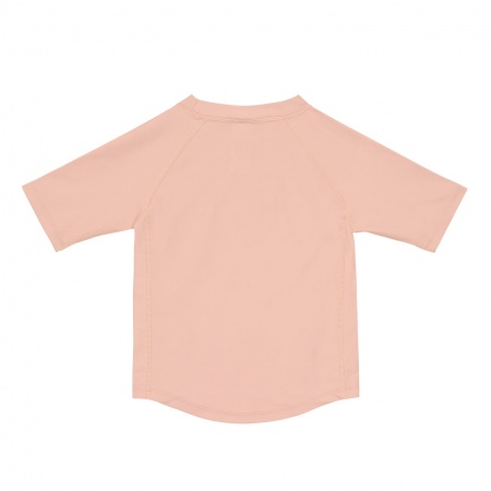 T-Shirt anti-uv Lässig manches courtes Léopard rose
