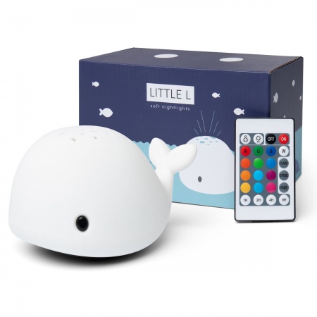 Veilleuse Baleine Wilda projecteur d\'étoiles Little l